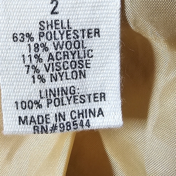 Tabitha Anthropologie Tweed Blazer -> Tabitha Anthropologie Tweed Blazer - Picture 4 of 6